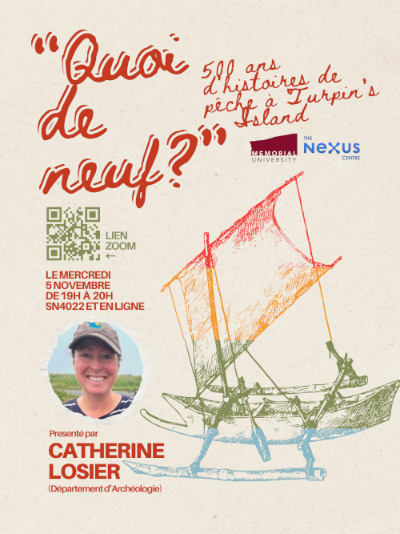 C. Losier 'Quai de neuf' talk Nexus Centre 05112025